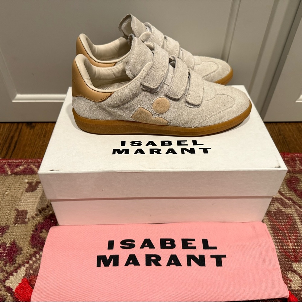Isabel Marant Beth suede sneaker sz 38